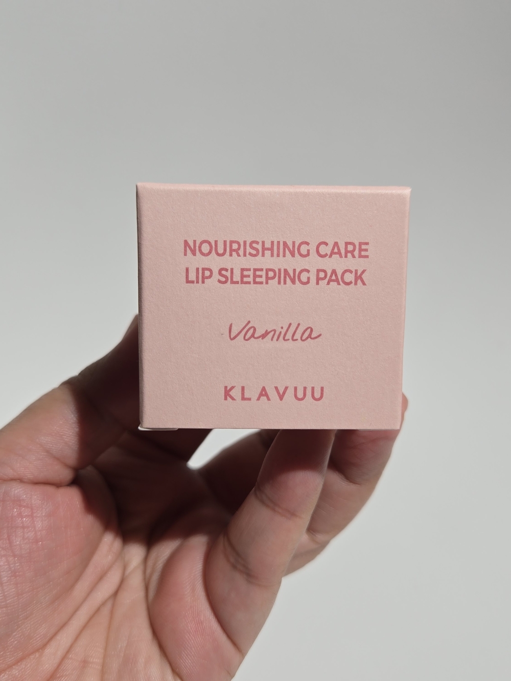 KLAVUU Nourishing Care Lip Sleeping Pack Vanilla